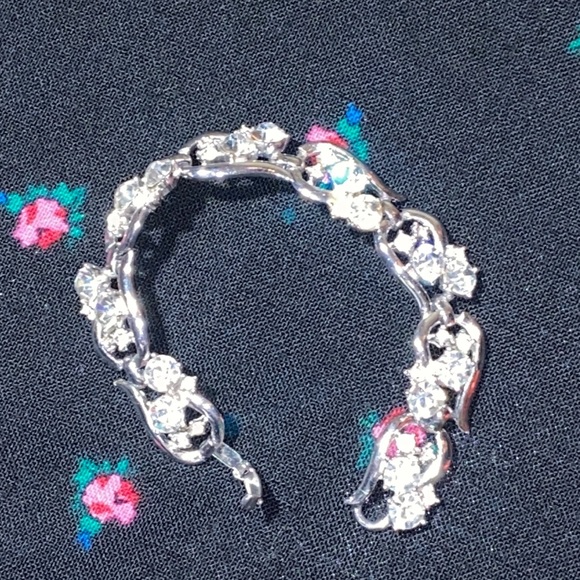 Vintage rhinestone bracelet - Picture 6 of 11